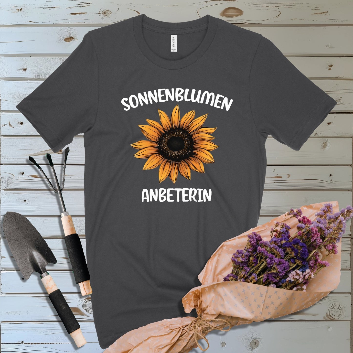Sonnenblumenanbeterin | T-Shirt