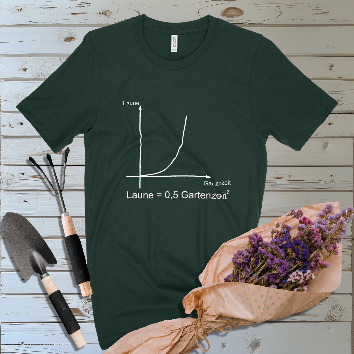 Laune im Verhältnis zur Gartenzeit | T-Shirt