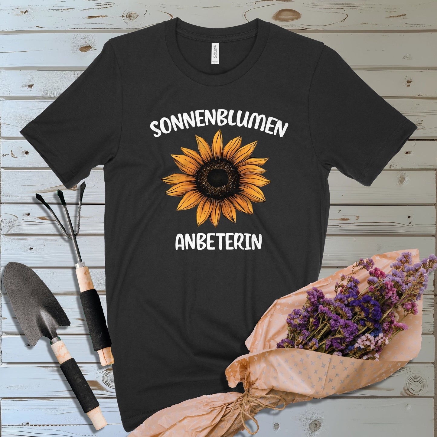 Sonnenblumenanbeterin | T-Shirt