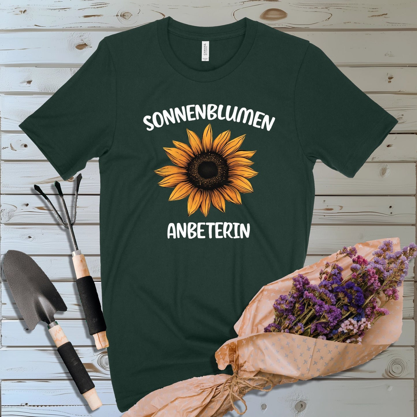 Sonnenblumenanbeterin | T-Shirt