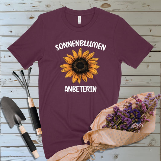 Sonnenblumenanbeterin | T-Shirt