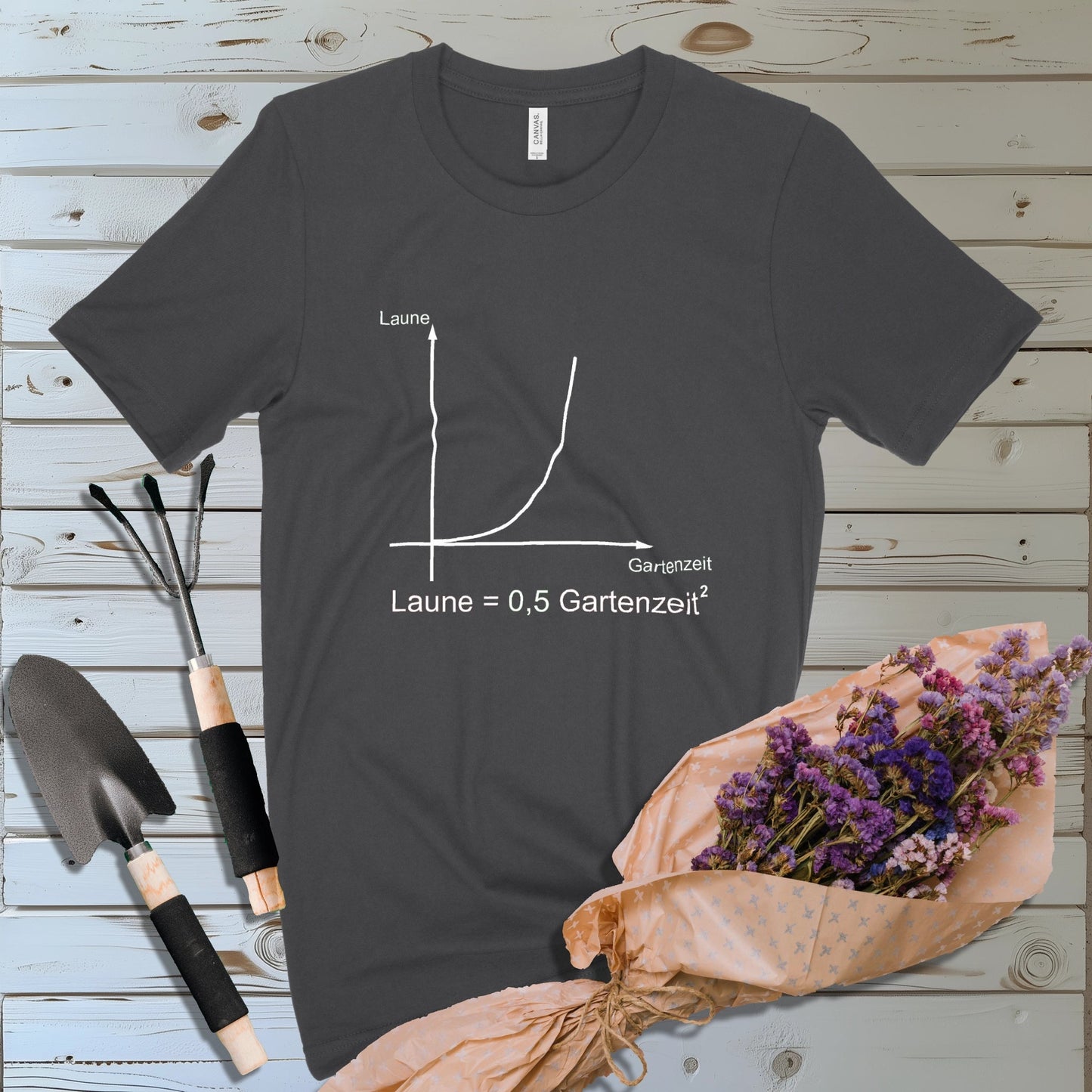 Laune im Verhältnis zur Gartenzeit | T-Shirt
